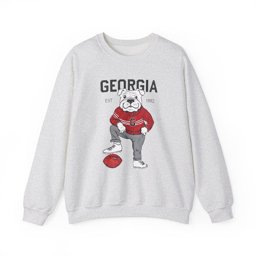Adult Georgia Bulldogs crewneck sweatshirt in ask