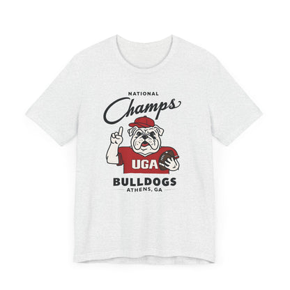 Adult Bulldogs National Champs Tshirt