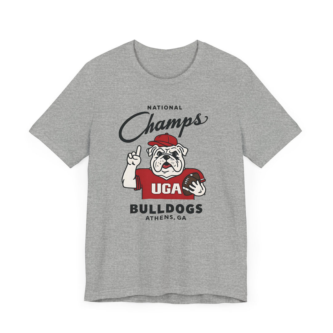 Adult Bulldogs National Champs T-Shirt