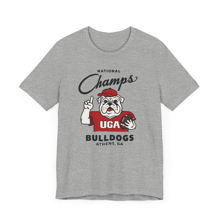 Adult Bulldogs National Champs T-Shirt