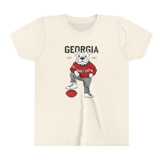Kids Bulldog Football Shirt