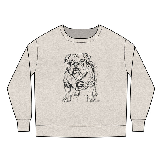 Toddler Painted Bulldog Sweatshirt