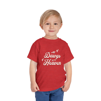 Toddler Dogs Go To Heaven Tee