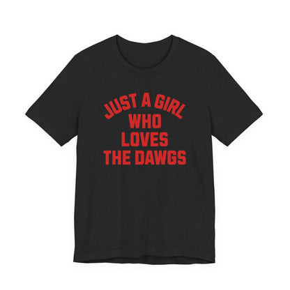 Adult Just A Girl Shirt