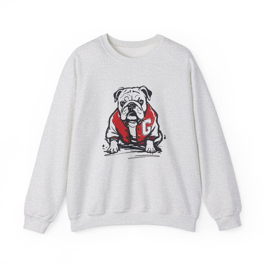 Adult Bulldog Crewneck Sweatshirt