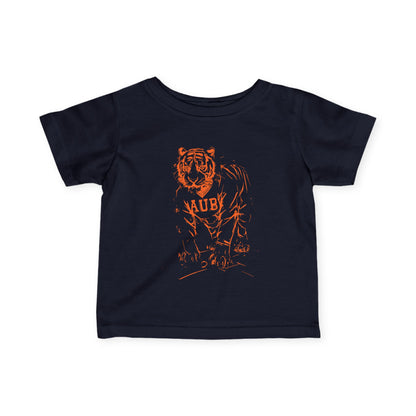 Baby & Toddler Painted Auburn Tiger Shirt