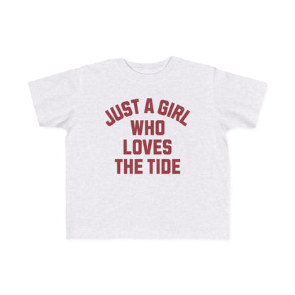Baby & Toddler 'Just A Girl Who Loves The Tide' Shirt