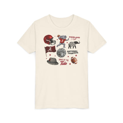 Kids Alabama Game Day Shirt