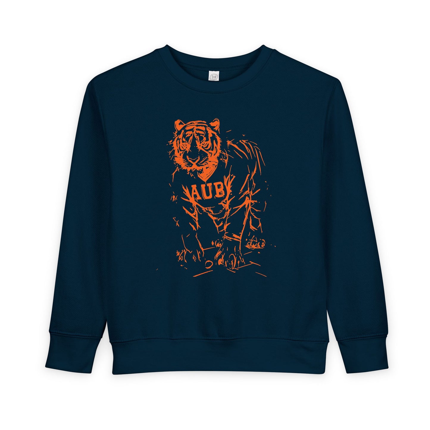 Toddler Painted Auburn Tiger Sweatshirt