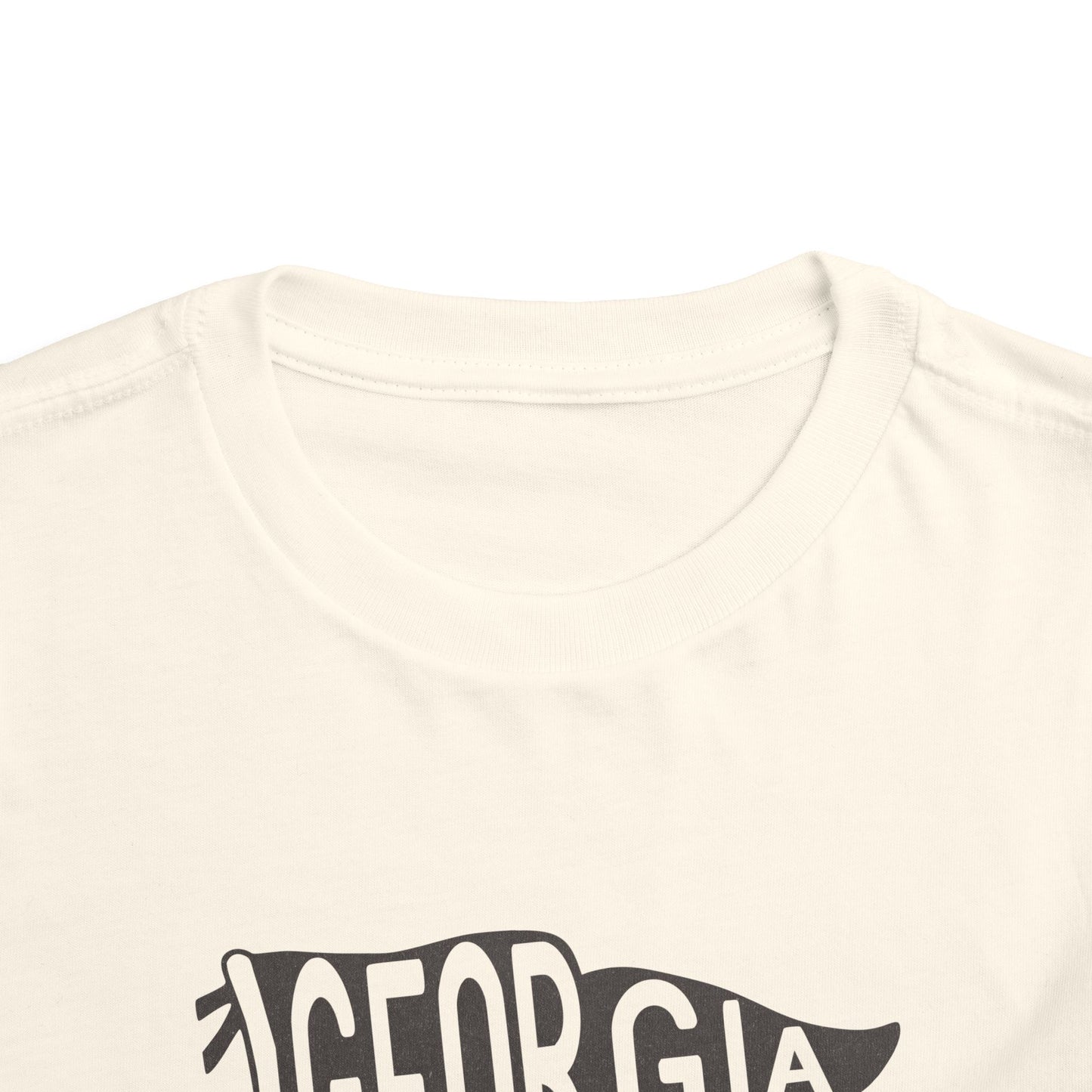 Toddler Georgia Pennant Flag Tshirt