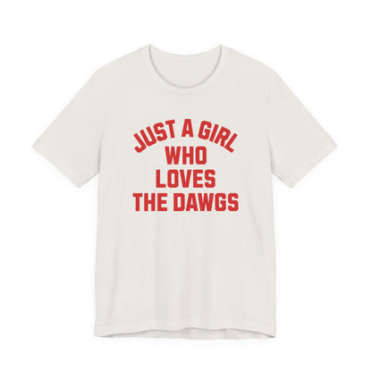 Adult Just A Girl Shirt