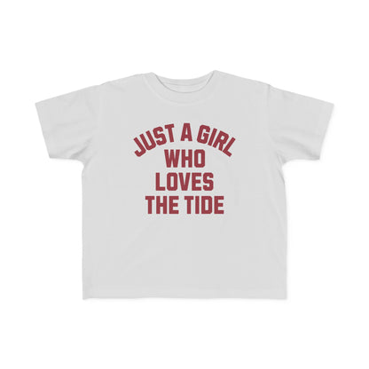 Baby & Toddler 'Just A Girl Who Loves The Tide' Shirt