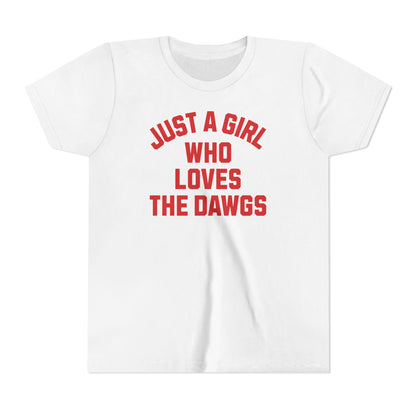 Kids Just a Girl Shirt