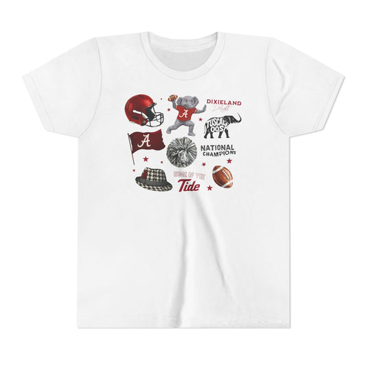 Kids Alabama Game Day Shirt