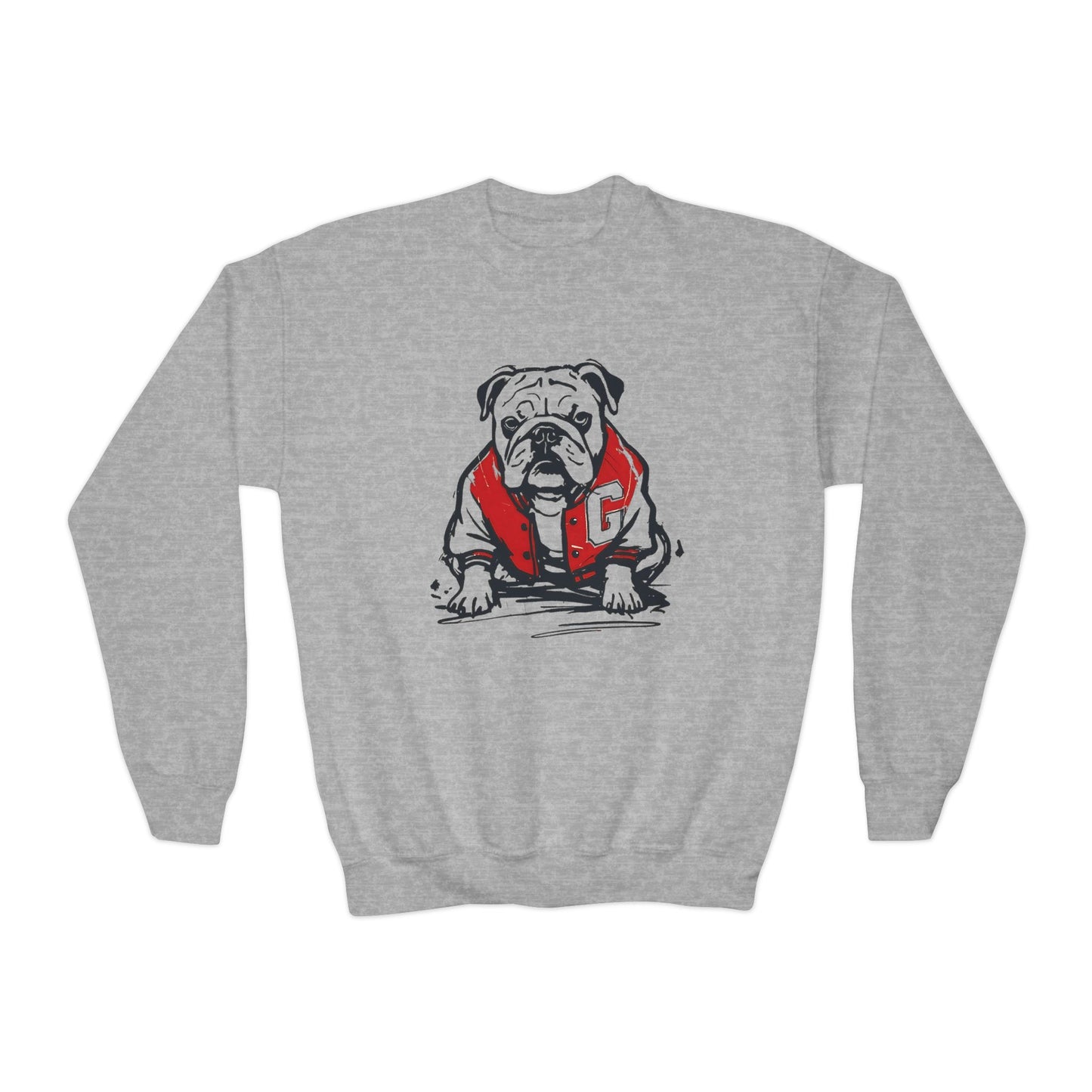 Kids Bulldog Crewneck Sweatshirt