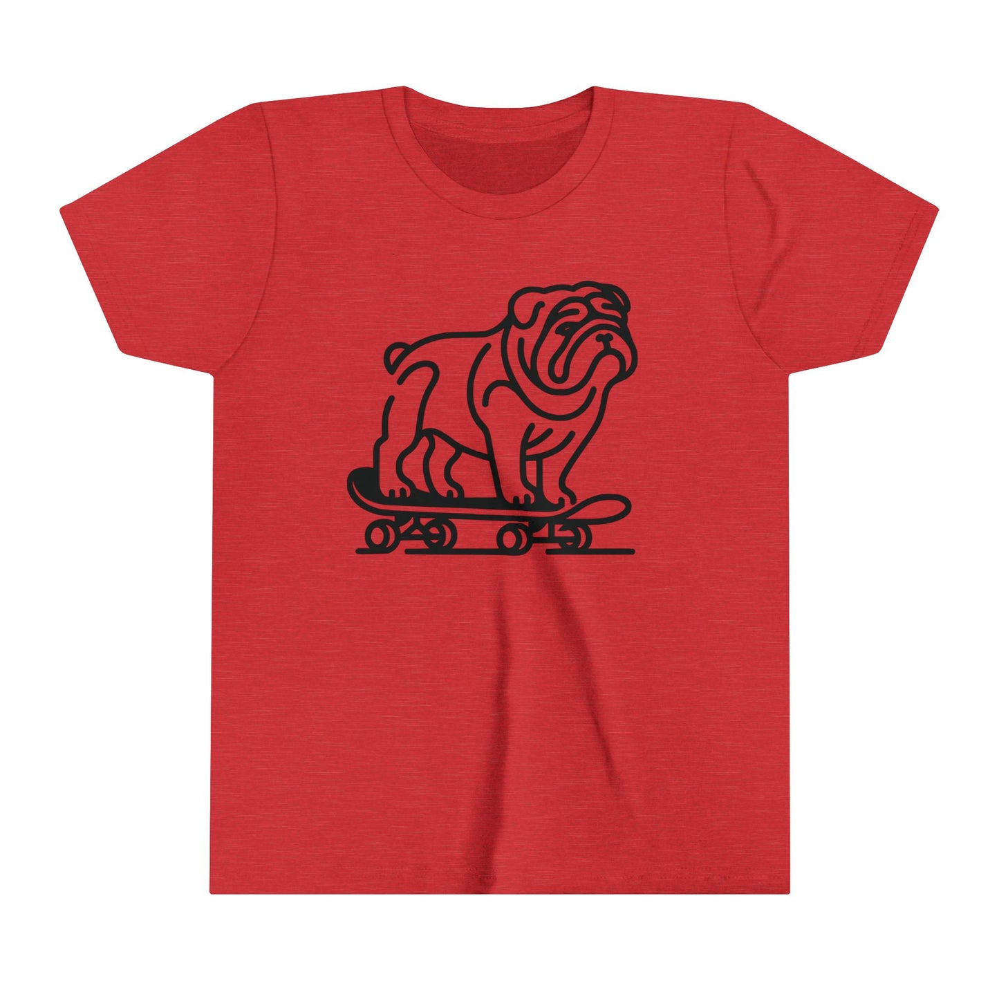 Kids Skatboard Bulldog Tshirt