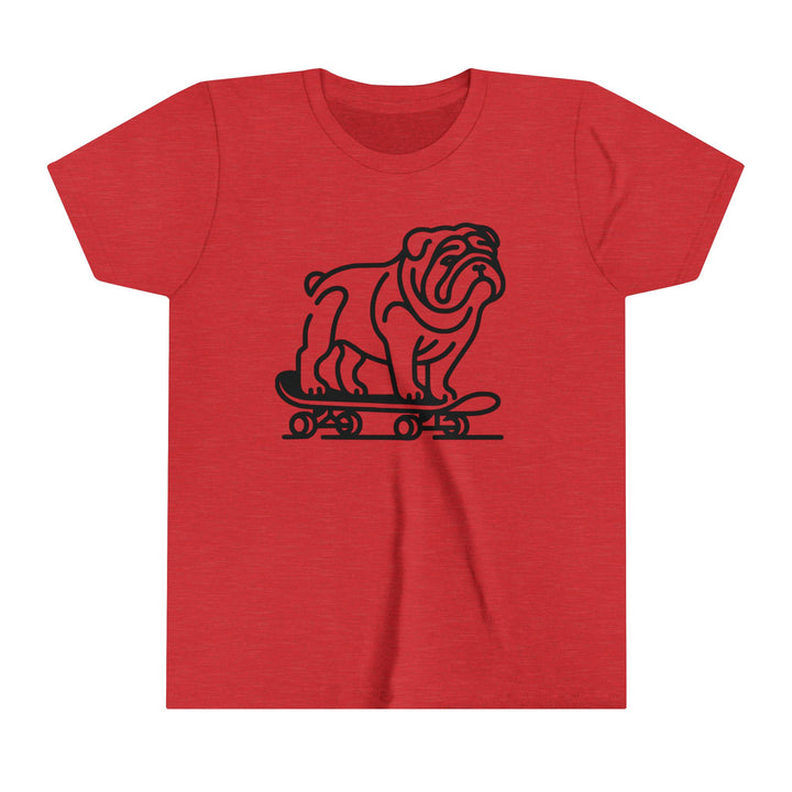 Kids Skatboard Bulldog T-Shirt