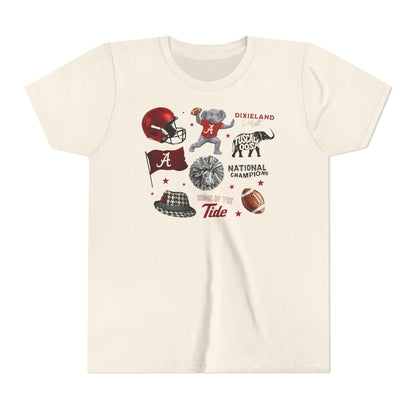 Kids Alabama Game Day Shirt