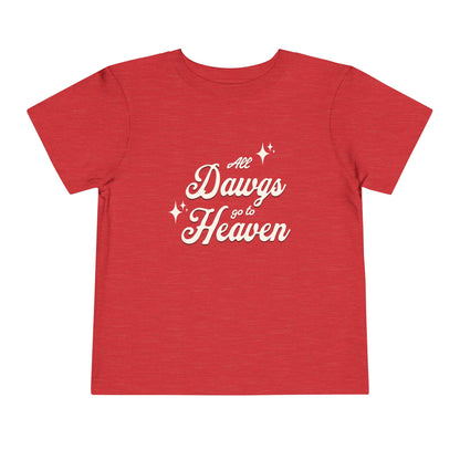 Toddler Dogs Go To Heaven Tee