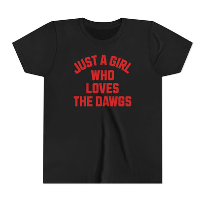 Kids Just a Girl Shirt