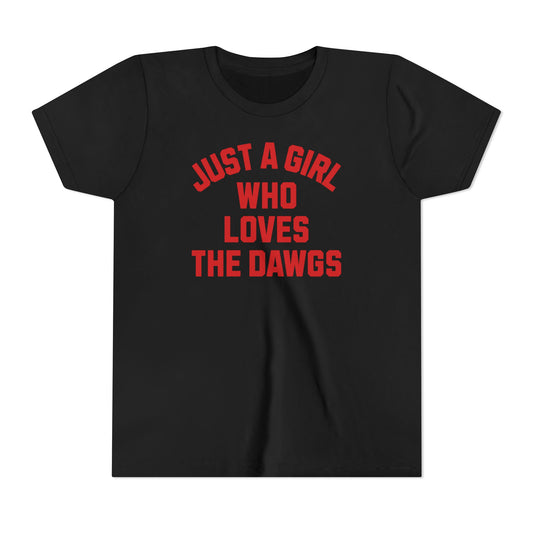 Kids Just a Girl Shirt