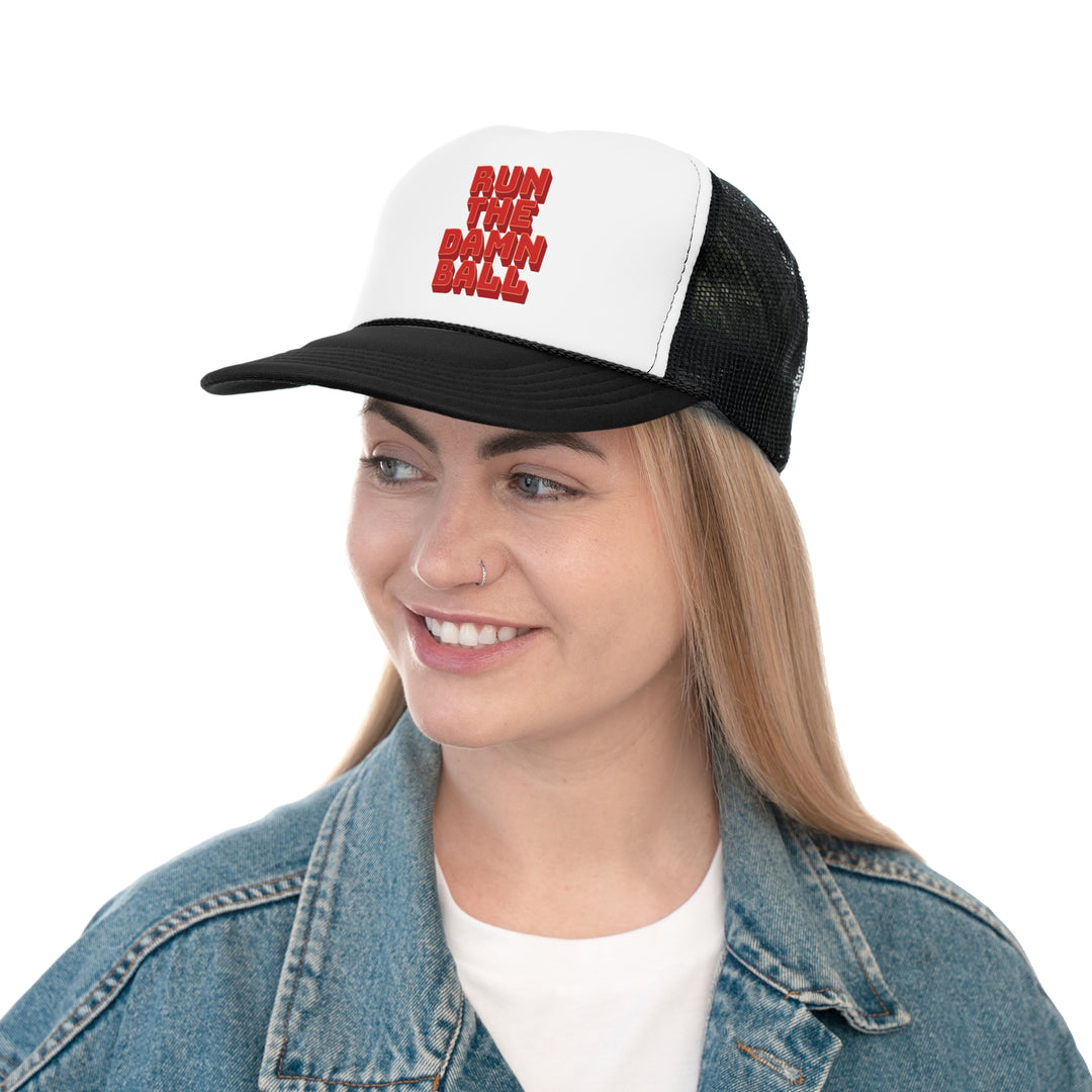 Adult Run the Damn Ball Hat