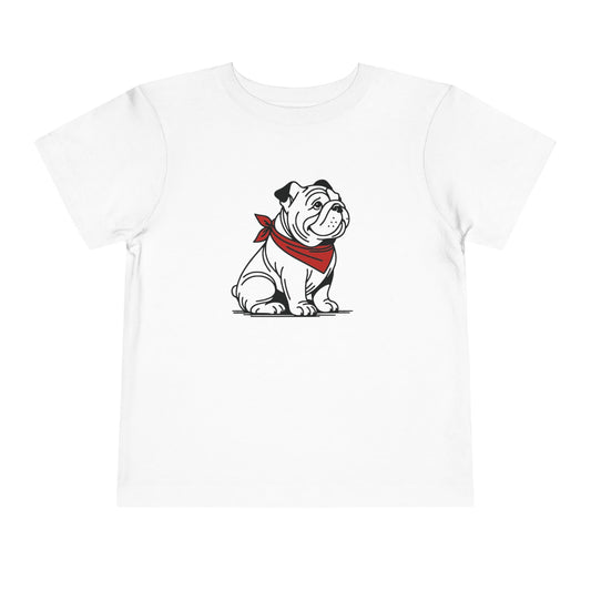 Toddler Bandana Bulldog Tshirt