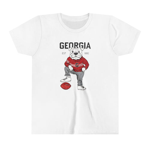 Kids Bulldog Football Shirt