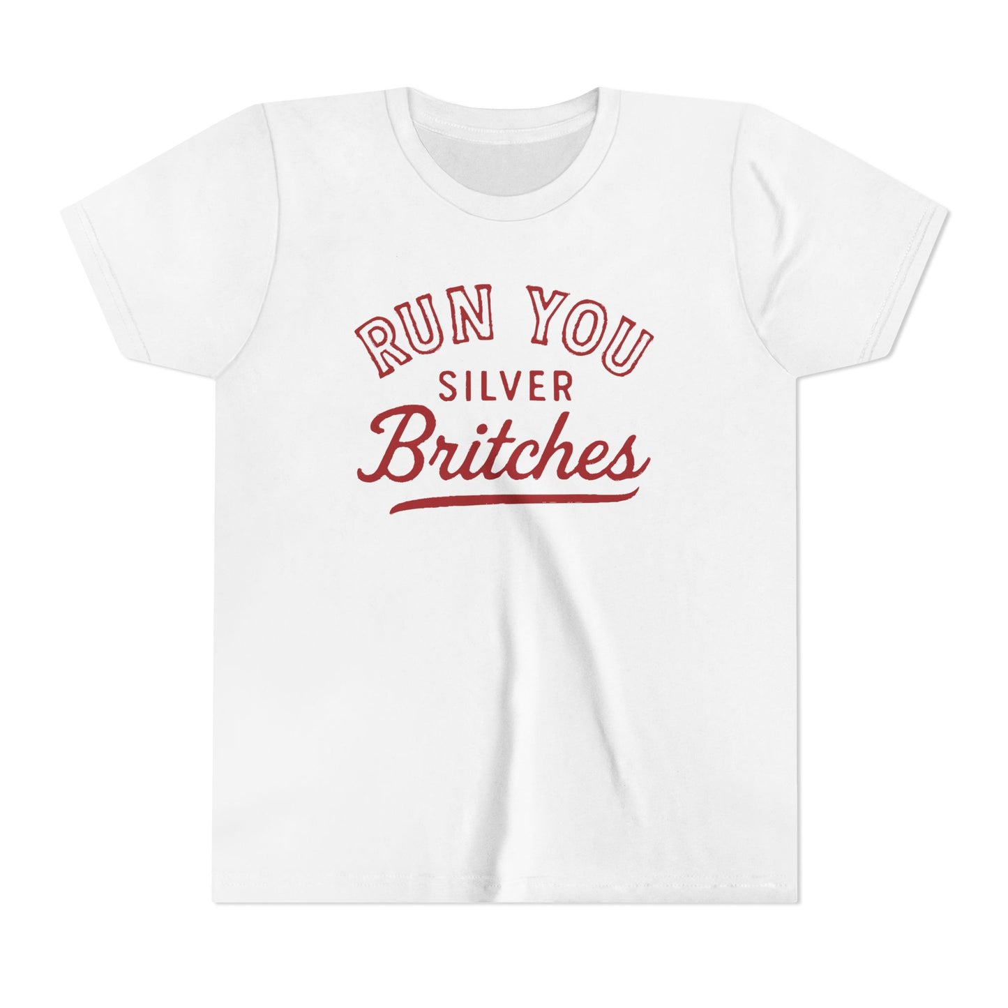 Kids Run You Silver Britches UGA Shirt