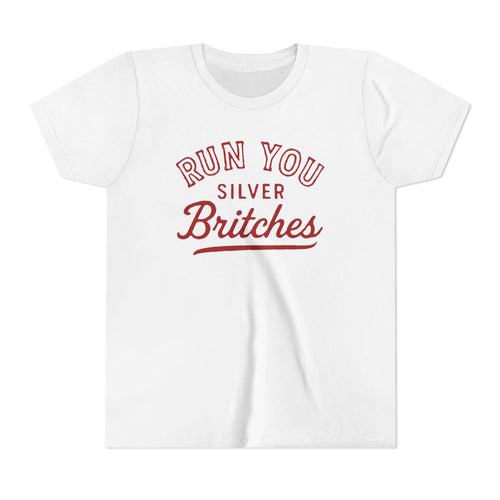 Kids Run You Silver Britches UGA Shirt