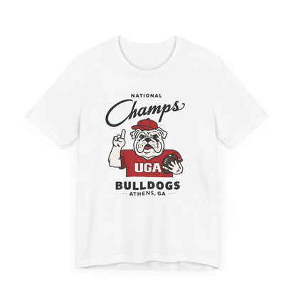 Adult Bulldogs National Champs Tshirt