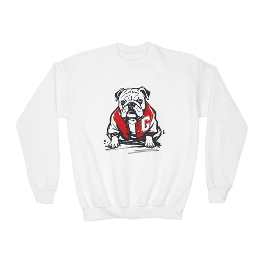 Kids Bulldog Crewneck Sweatshirt