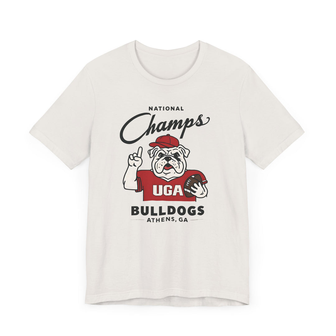 Adult Bulldogs National Champs T-Shirt