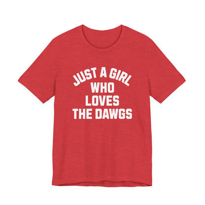 Adult Just A Girl Shirt