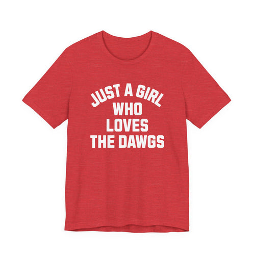 Adult Just A Girl Shirt