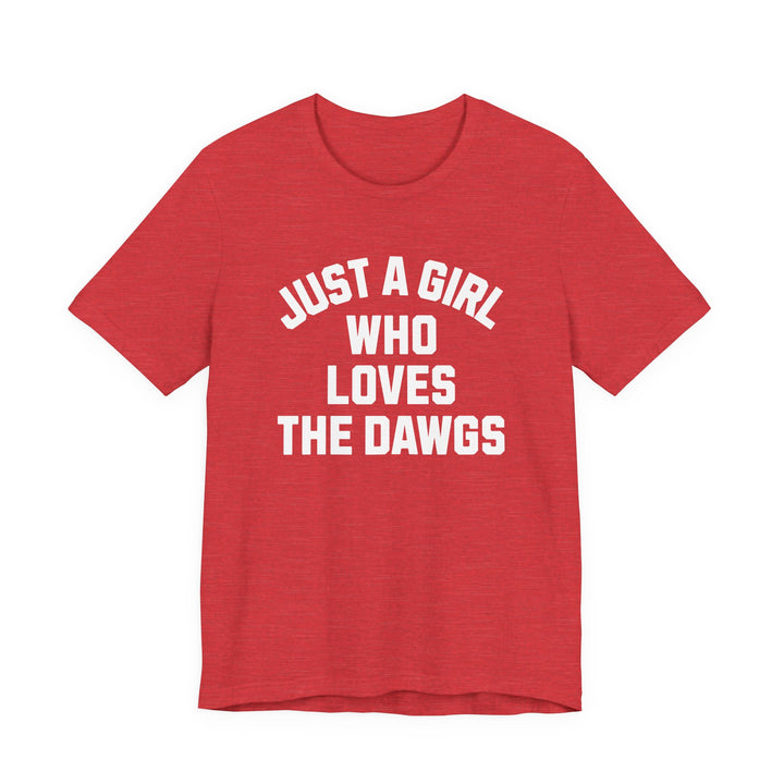 Adult Just A Girl T-Shirt