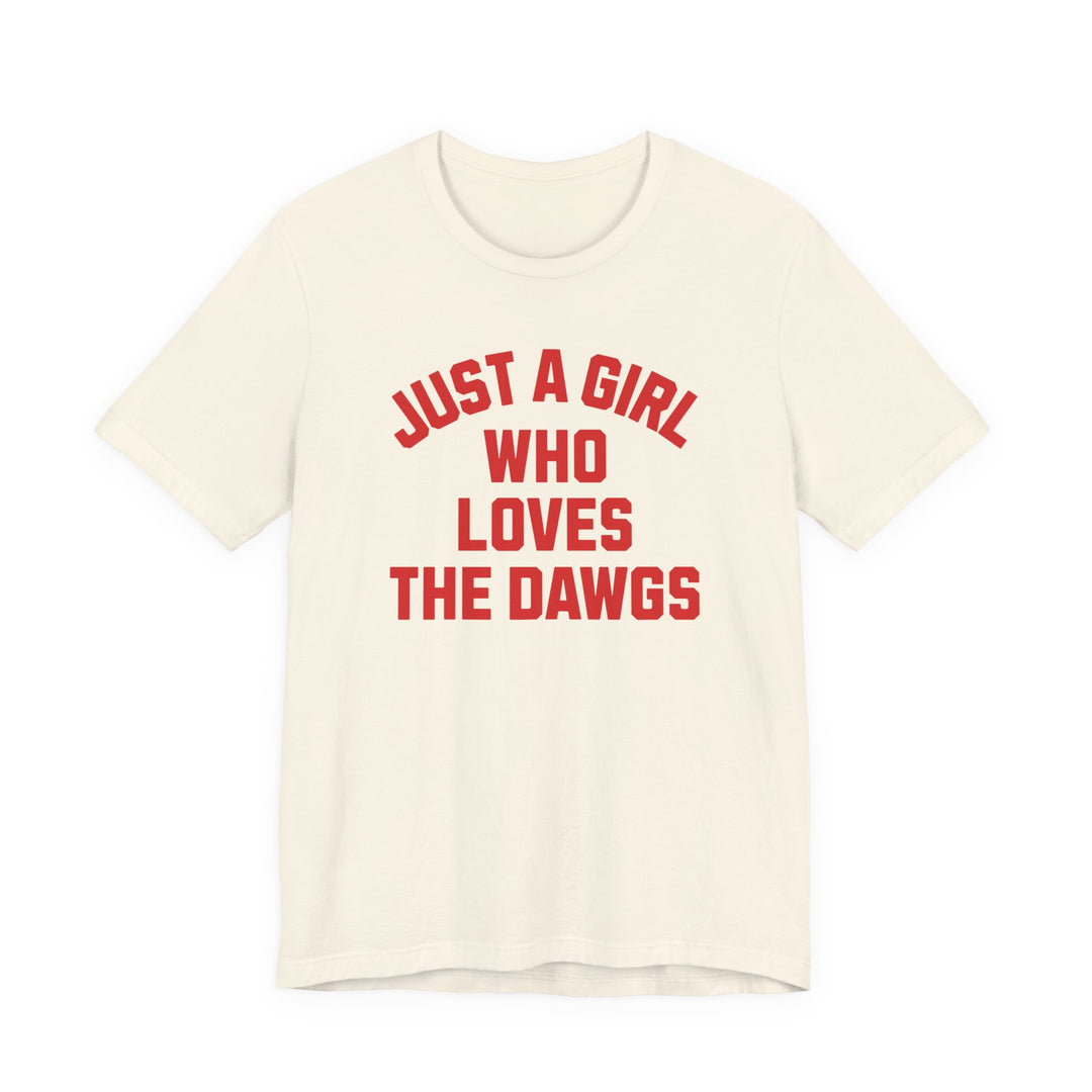 Adult Just A Girl T-Shirt