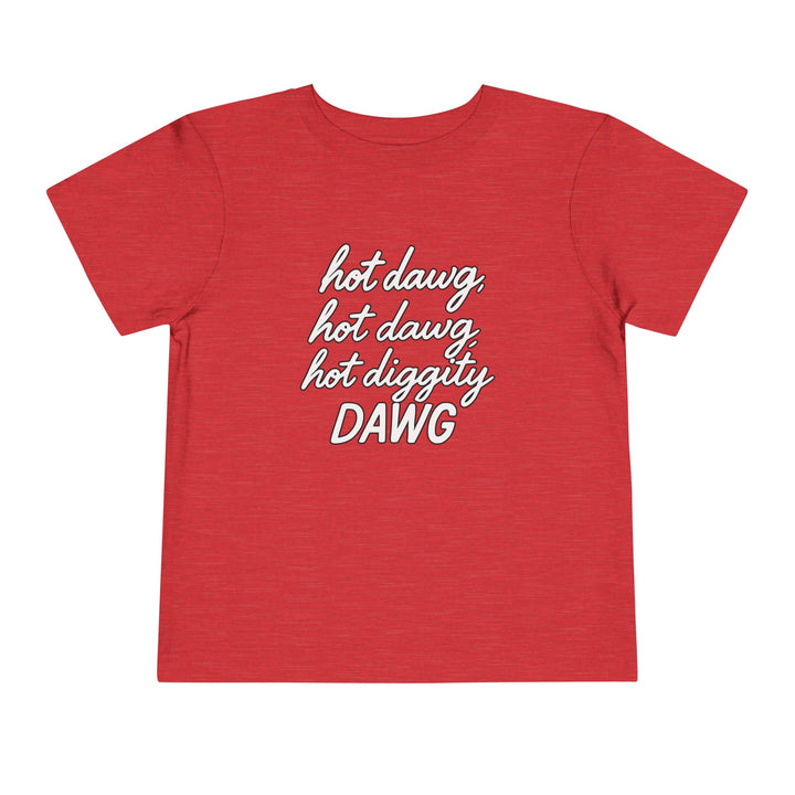 Baby &amp; Toddler Hot Diggity Dog UGA T-Shirt