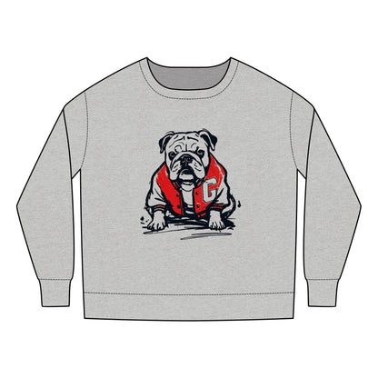 Toddler Bulldog Crewneck Sweatshirt