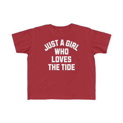 Baby & Toddler 'Just A Girl Who Loves The Tide' Shirt