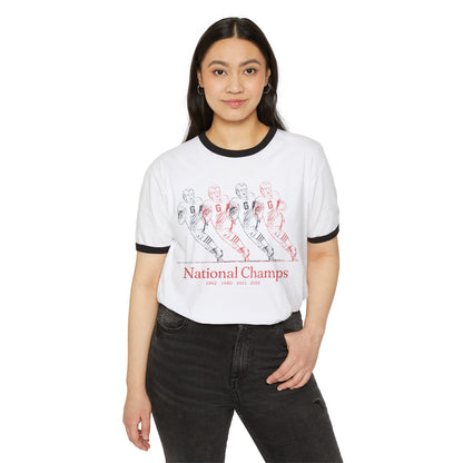 Adult National Champs Ringer Tshirt