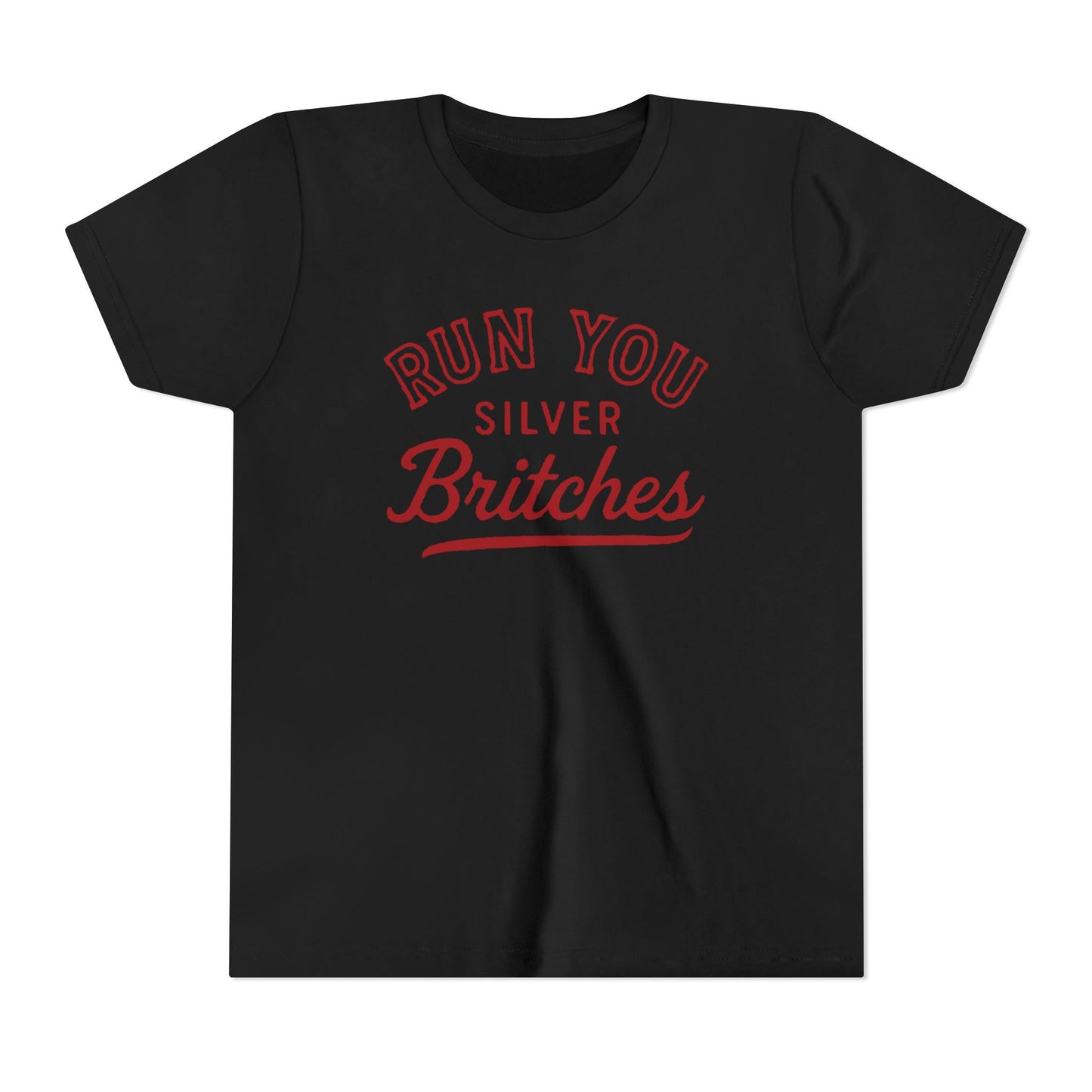 Kids Run You Silver Britches UGA Shirt