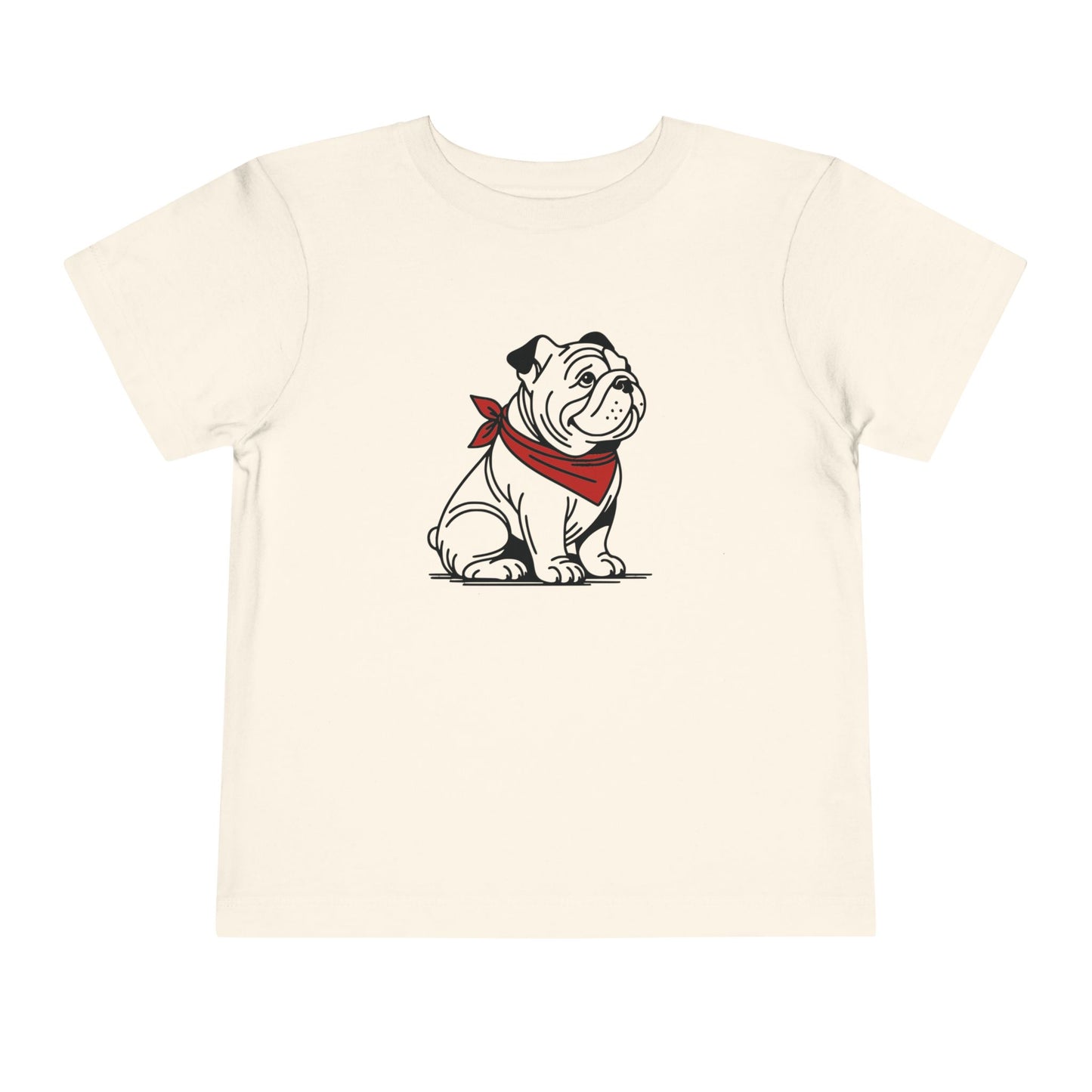 Toddler Bandana Bulldog Tshirt