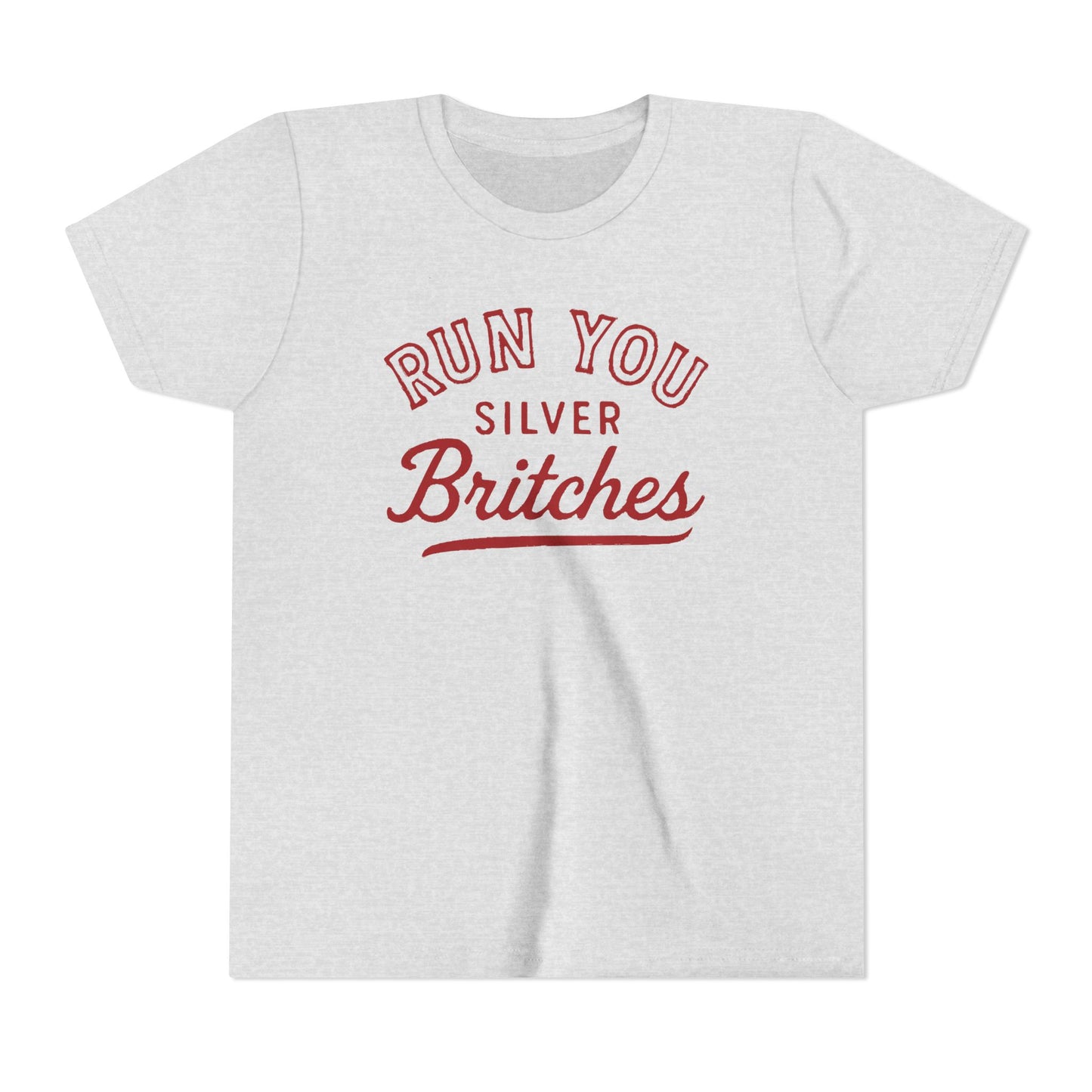 Kids Run You Silver Britches UGA Shirt