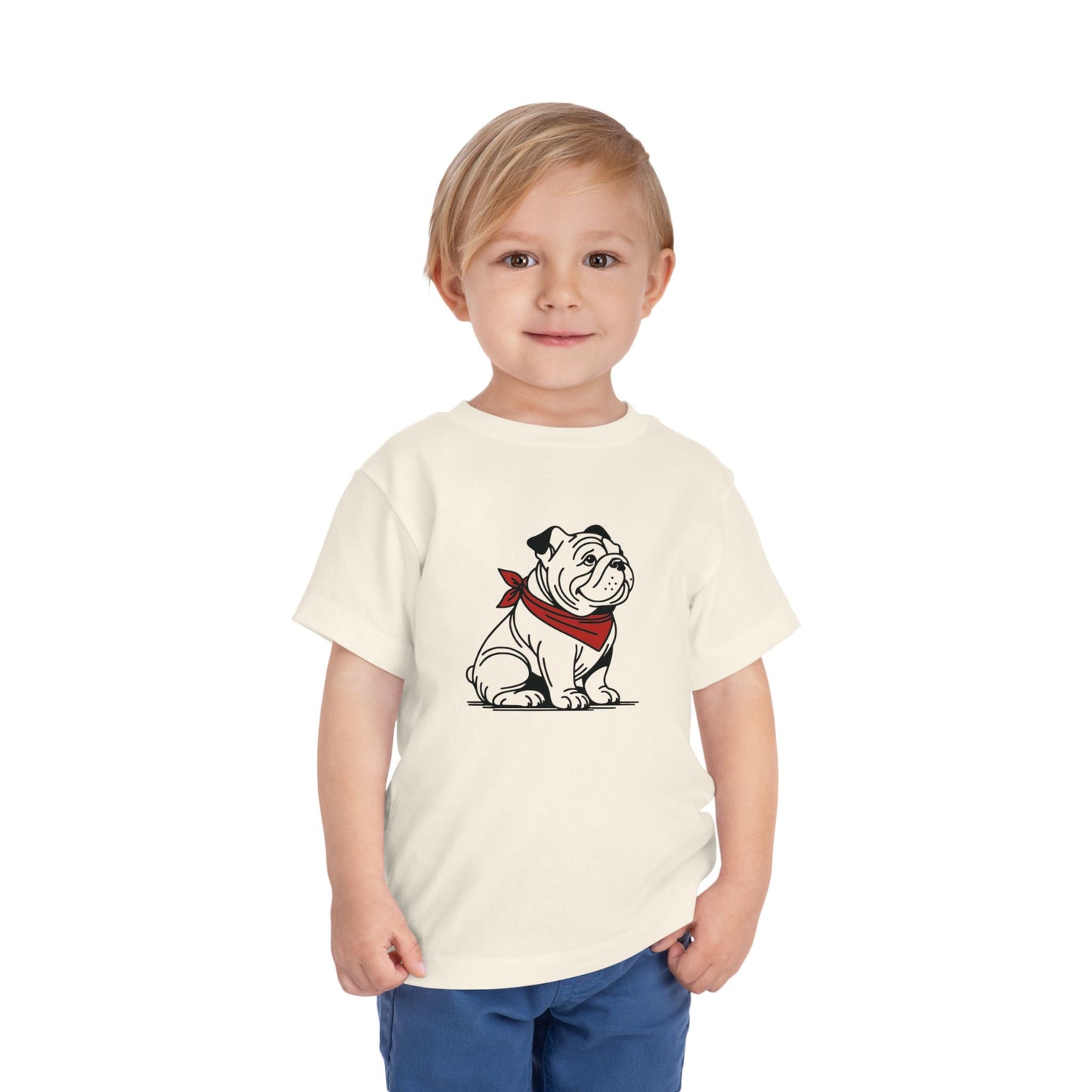 Toddler Bandana Bulldog Tshirt