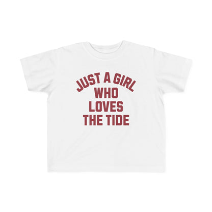 Baby & Toddler 'Just A Girl Who Loves The Tide' Shirt