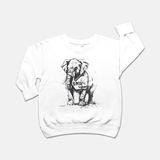Toddler Alabama Painted Elephant Sweatshirt