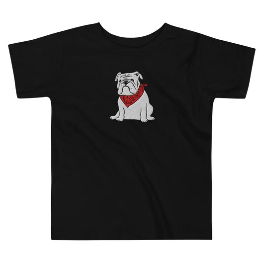 Baby & Toddler Embroidered Bulldog Shirt
