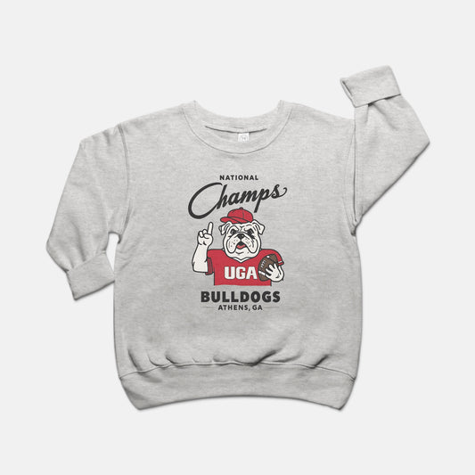 Georgia Toddler Sweatshirt front view 