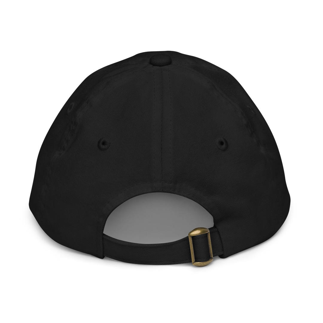 Kid Georgia Bulldogs embroidered baseball cap in black backwards